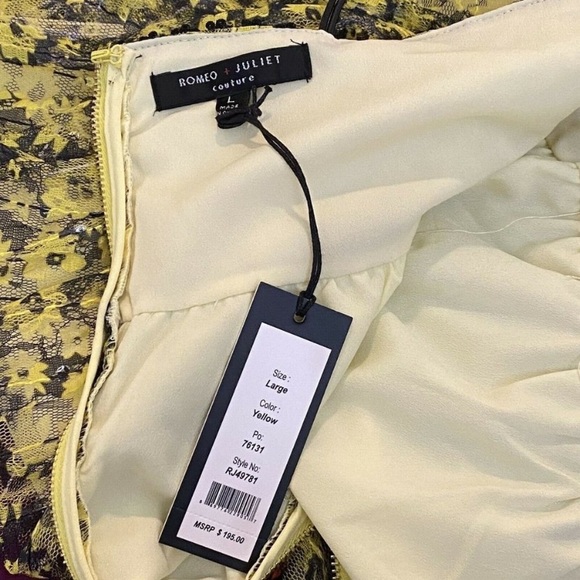 NWT Romeo & Juliet Coutour Size Large - Picture 7 of 9